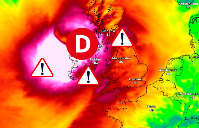 Tempête Eowyn en Irlande : des risques aussi en France ?