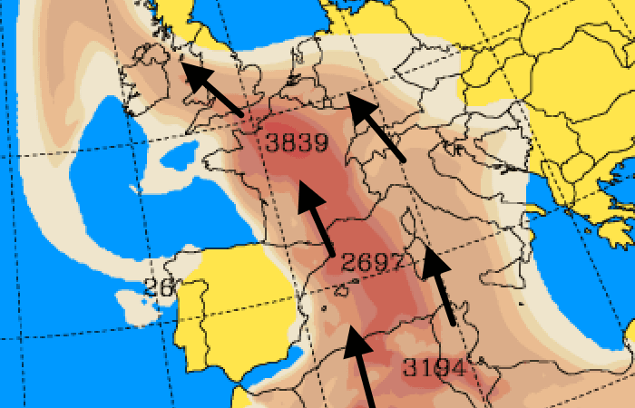 Sable du Sahara dans le ciel de France jeudi et vendredi